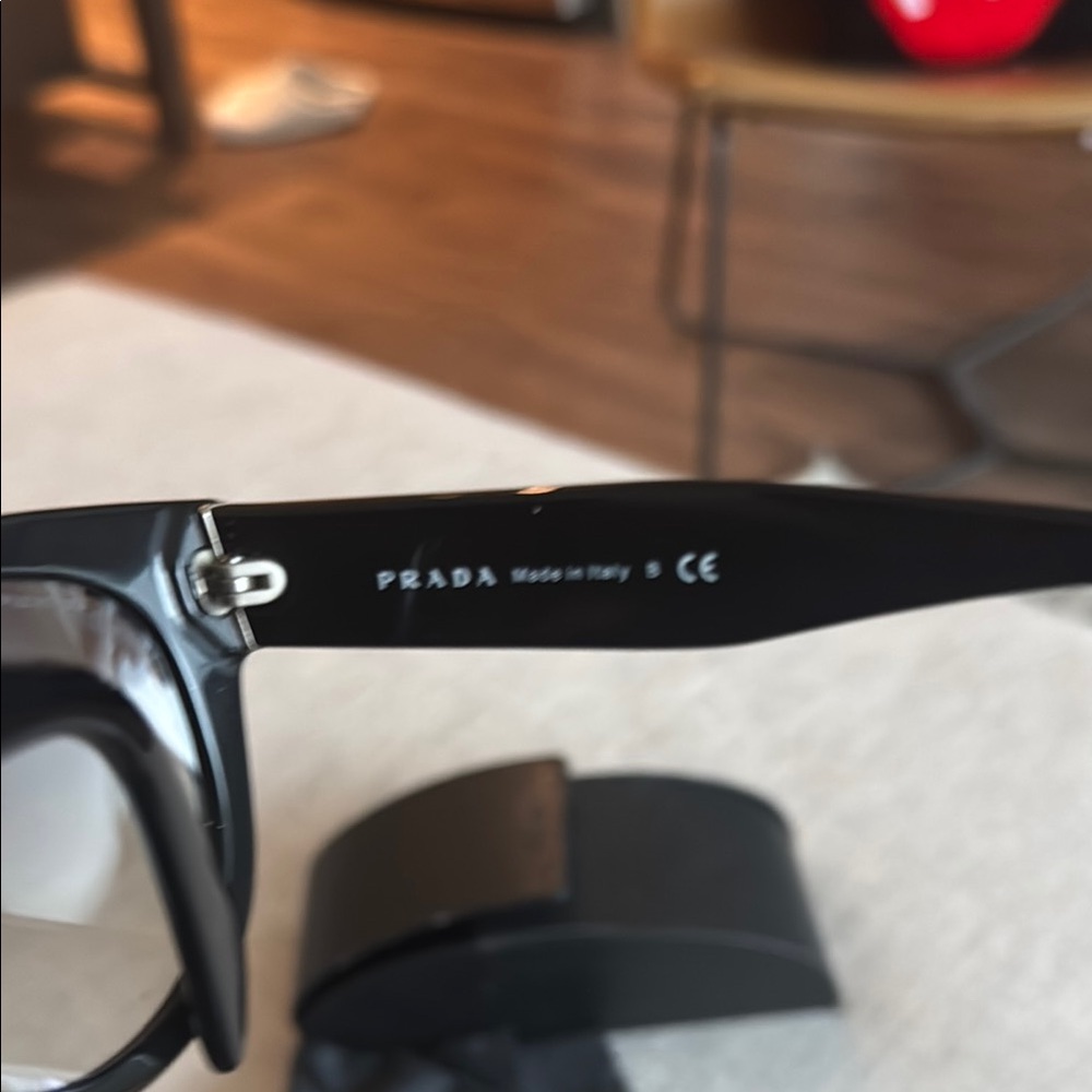 Prada Black Cat-Eye Sunglasses - Picture 3 of 4